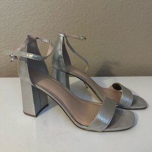 Silver heels